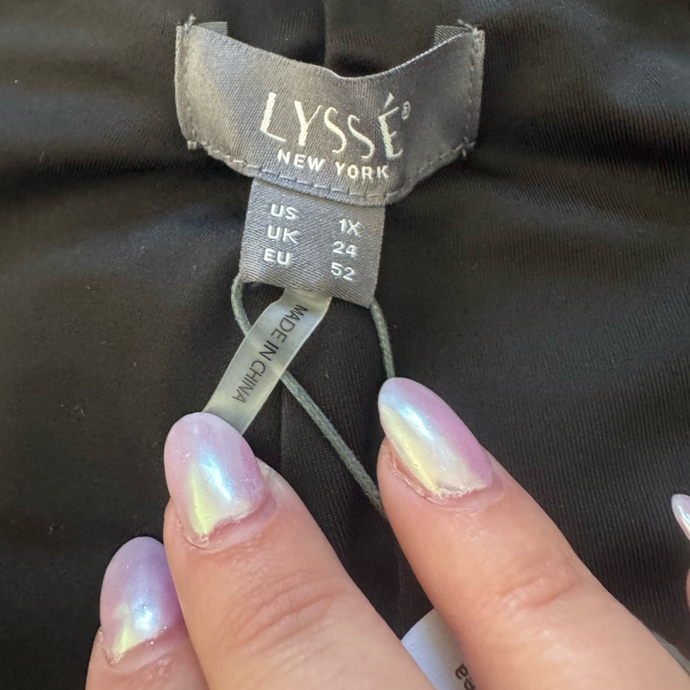 NWT LYSSE Denim Straight Leg (Plus Size, 30" Inseam) - Picture 6 of 6